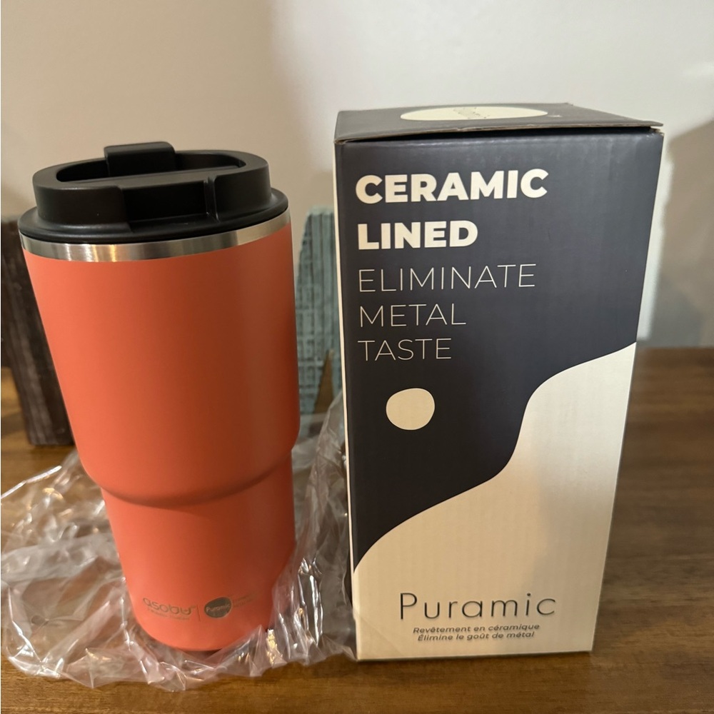 ASOBU Ceramic Tumbler in Crabapple